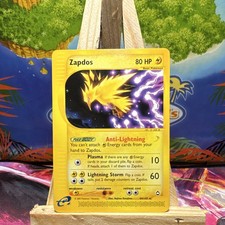 Nintendo Zapdos 44/147 Aquapolis *NON-HOLO* Rare 80 HP English Pokémon TCG 2002 on eBay