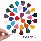 30 x GUITAR PICKS PLECTRUMS Acoustic Bass Electric Guitars - 3 DIFFERENT SIZES