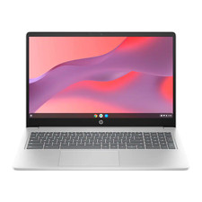 HP Chromebook 15.6" Intel N200 8GB RAM 64GB eMMC - Natural Silver 15A-NB0013DX