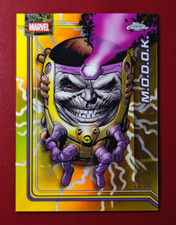 2026 Topps Chrome Marvel Gold Villain M.O.D.O.K. #073 50/50 Final Print