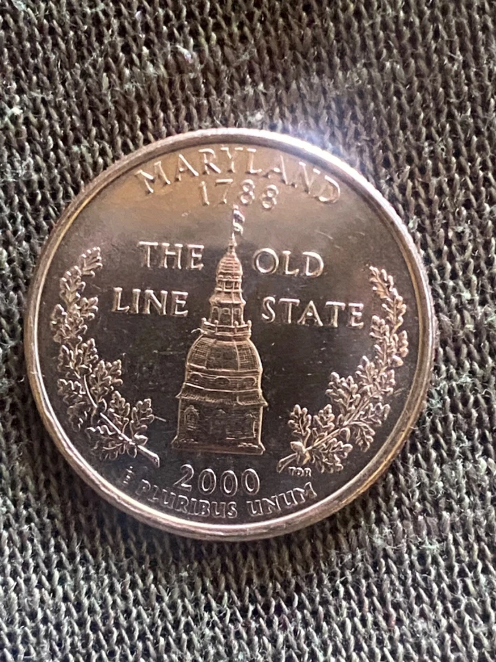 2000-D 25C Maryland 50 States Quarter - Image 2 of 4