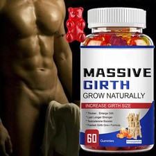 Male Enhancement Gummies Booster  Thicker Last Longer Stronger Bigger 60 Gummy