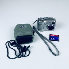 Nikon Coolpix 3100 3.2MP Compact Digital Camera Silver for PARTS ONLY