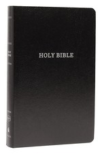 KJV Holy Bible: Gift and Award, Black Leather-Look, Red Letter, Comfort Print: K