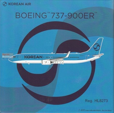 NGM79027 1:400 NG Model Korean Air B737-900ER Reg #HL8273