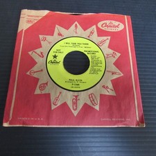 Paul Klein "I Will Take You There" (DJ) 45rpm Record on Capitol #2364 - 1968