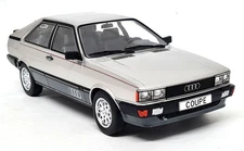 MCG 1/18 - Audi Coupe GT 1980 Silver (B2) Diecast Scale Model Car
