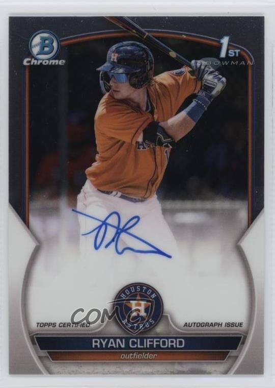 2023 Bowman Chrome Prospect Auto Ryan Clifford #CPA-RC