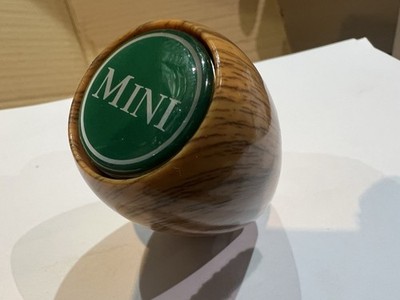 Classic Mini Holzoptik Schaltknauf etc Universalgewinde!! Licht!