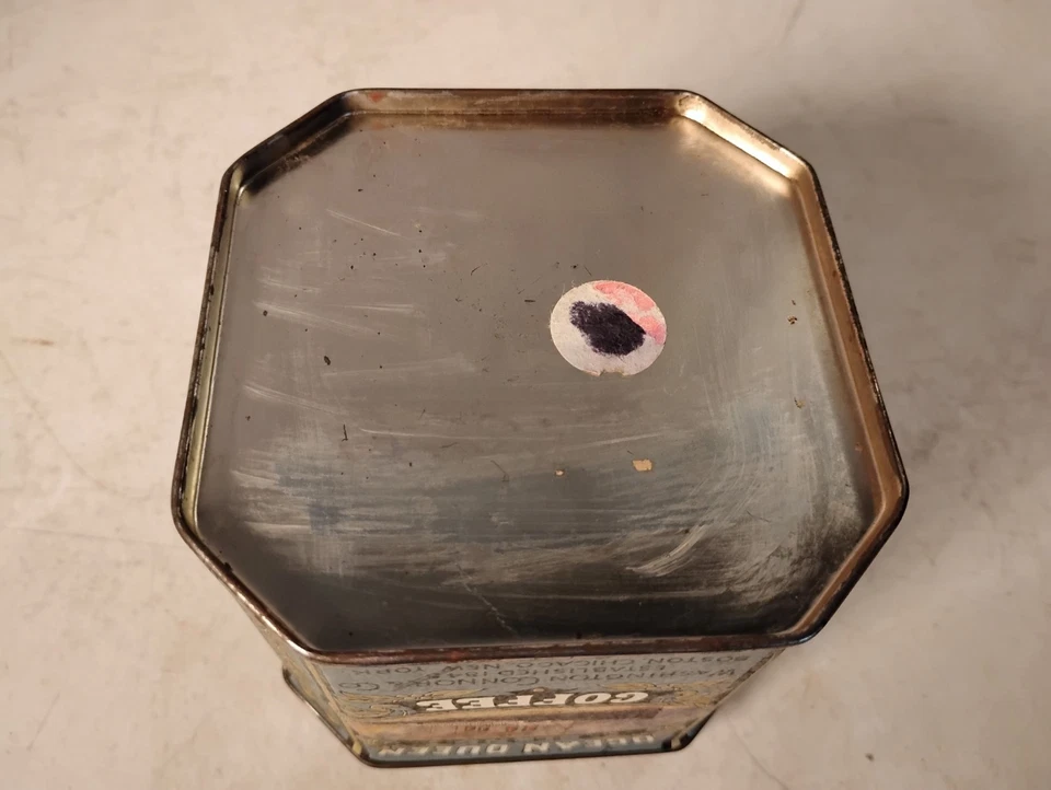 Ocean Queen Blend Coffee vintage Tin Washington Connor & Co - Steamship - Image 3 of 4