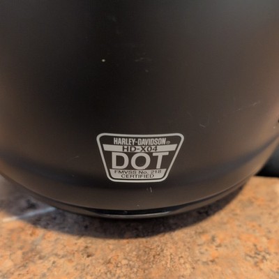 Harley Davidson HD-X04 Motorcycle Helmet Removable Face Shield 3