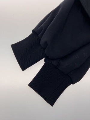 LOUIS VUITTON/22SS/embossed monogram zip up jacket/34/BLK LOUIS VUITTON/22SS/embossed monogram zip up jacket/34/BLK