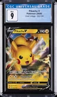 2020 POKEMON VIVID VOLTAGE #043/185 PIKACHU V CGC 9
