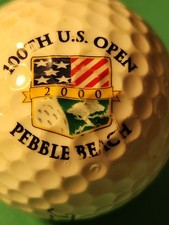 100th open pebble beach golf ball