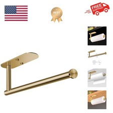 Adhesive Paper Towel Holder Under Cabinet Wall Mount for Kitchen Paper Towel,...