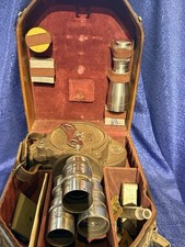 Vintage~Bell & Howell~16mm Filmo~70~DLCine~Camera~Wollensak~Cased~Many Extras~US
