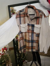 POL NWOT Size Large Shacket See pics