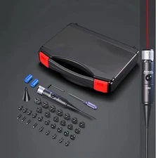 Laser Bore Sight  Kit for All Calibers, With 32 Upgraded Adapters 0.17 to 12 GA