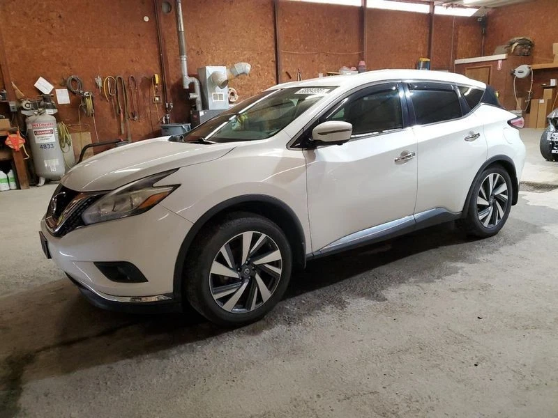 2015-2016 Nissan Murano Left Driver Side View Mirror Door Power White Heated Oem Foto 4 de 4