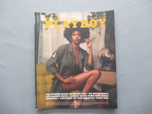 Lot of (6) 2016/2017 Playboy Magazines Complete w/ Centerfolds - Picture 5 of 23