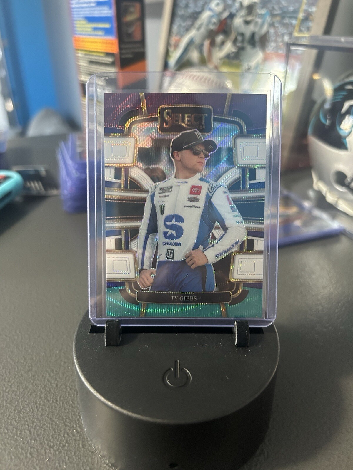 TY GIBBS-----2024 PANINI SELECT-----PRIZM-----GRANDSTAND