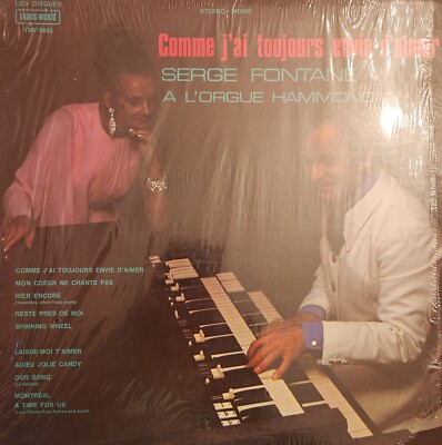 Serge Fontaine Comme J'ai Toujours Envie D'Aimer LP