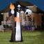 miniature 1 - 11 foot Scary Grim Reaper fire tourch Halloween Airblown Inflatable Outdoor Yard