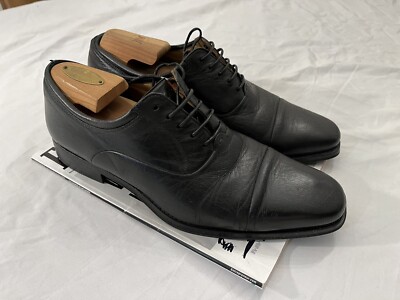 Magnanni Black Leather Oxford Dress Shoes Mens Size US 8 Toro Men main image 3