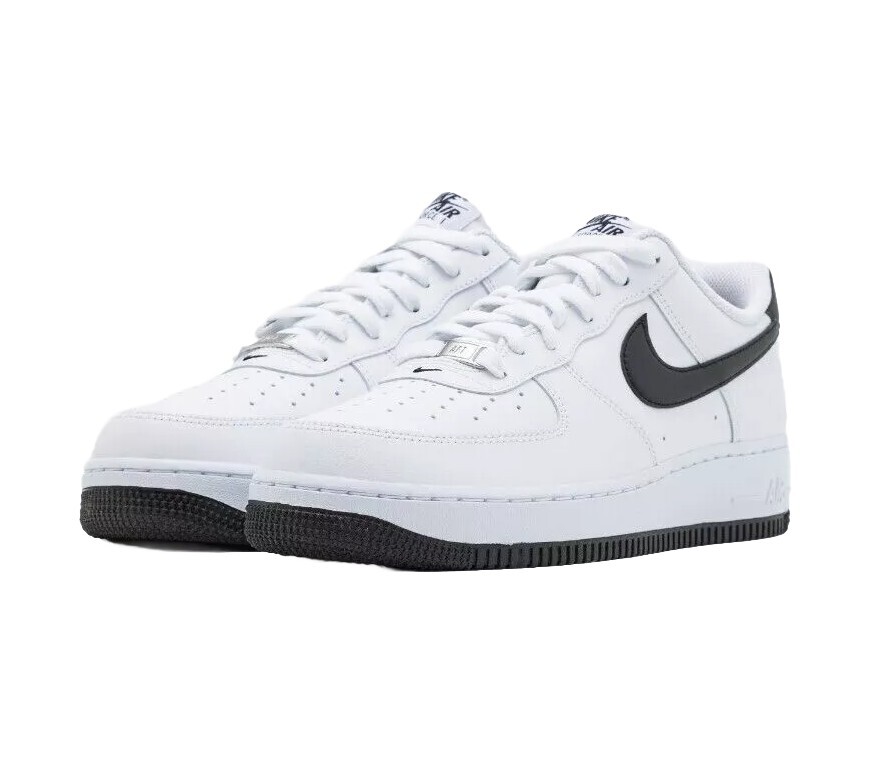 Nike Air Force 1 07 Sneaker Herren Weiß Schwarz (FQ4296-101 Nike Air Force 1 07 Sneaker Herren Weiß Schwarz (FQ4296-101