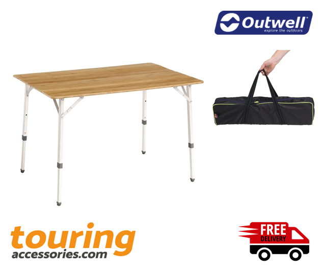 outwell camping table