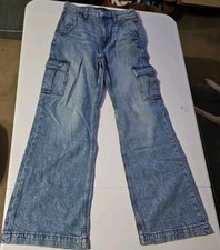Aeropostale High Rise Wide Leg Jeans - Size 2 -