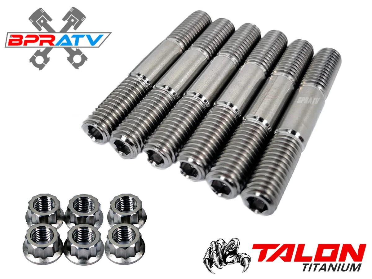 TUERCA M7X14 | E-2 Cabeza De Cilindro | Motor | NEGRO AMARILLO