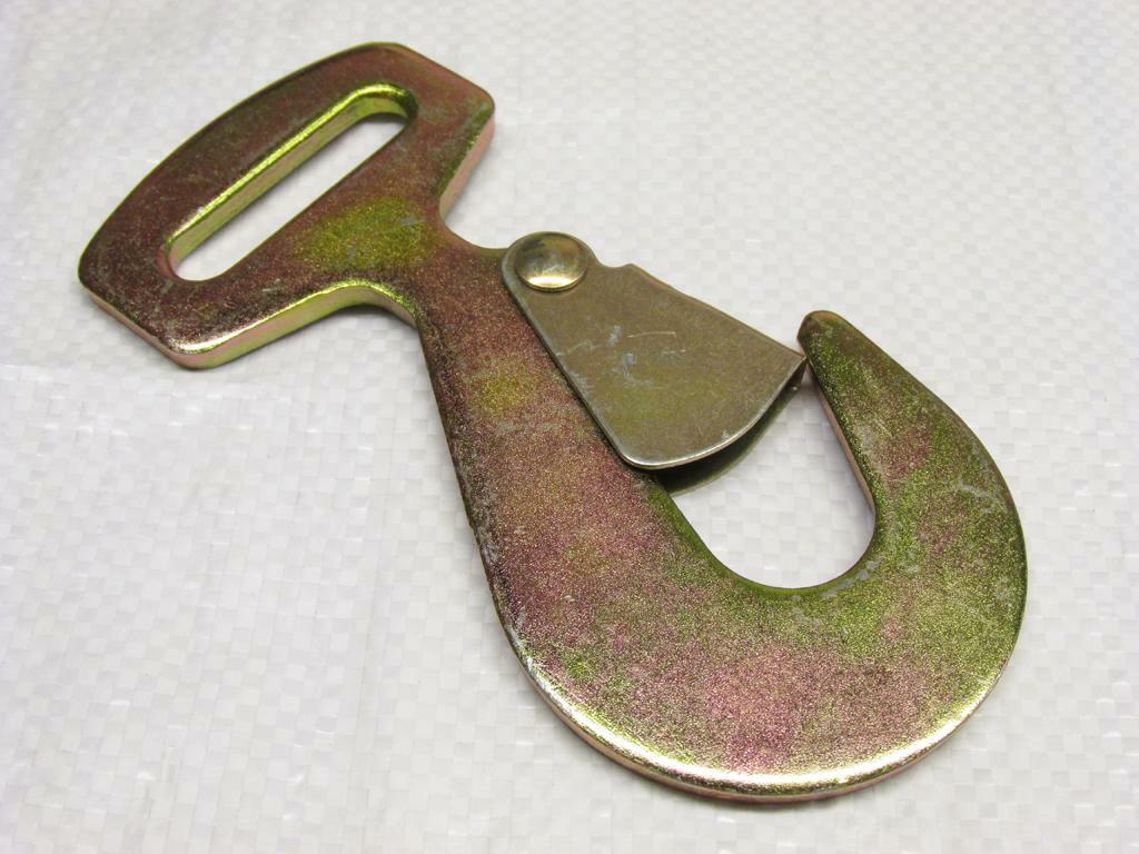 50MM Flat Snap Hook 5 Ton (5T Zinc Plated Secure Ratchet Fitting 5000KG)
