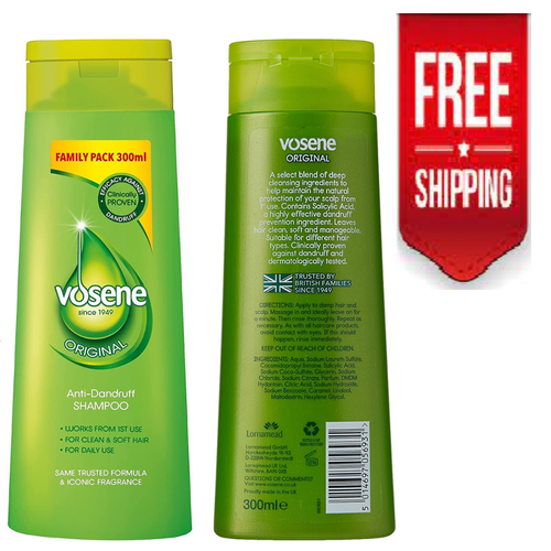 Vosene Original Shampoo 300ml eBay