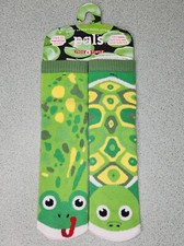 NEW Pals Socks Frog  Turtle 1 Mismatched Crazy Socks Tweens 9-12 Years