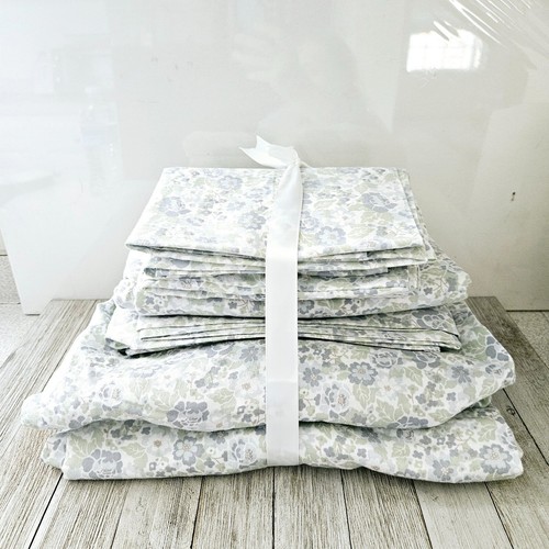 Better Homes & Gardens Twin Bettwäsche Set Pastell Blau Grün und Weiß Floral Da - Bild 17 von 17