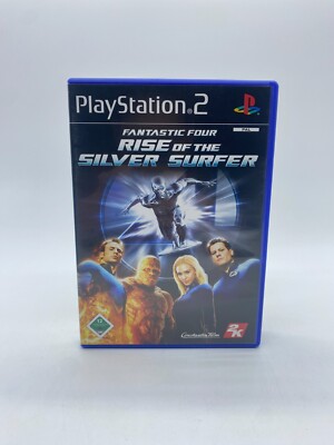 Sony Playstation 2 Ps2 Spiel Fantastic Four Rise of the Silver Surfer Komplett