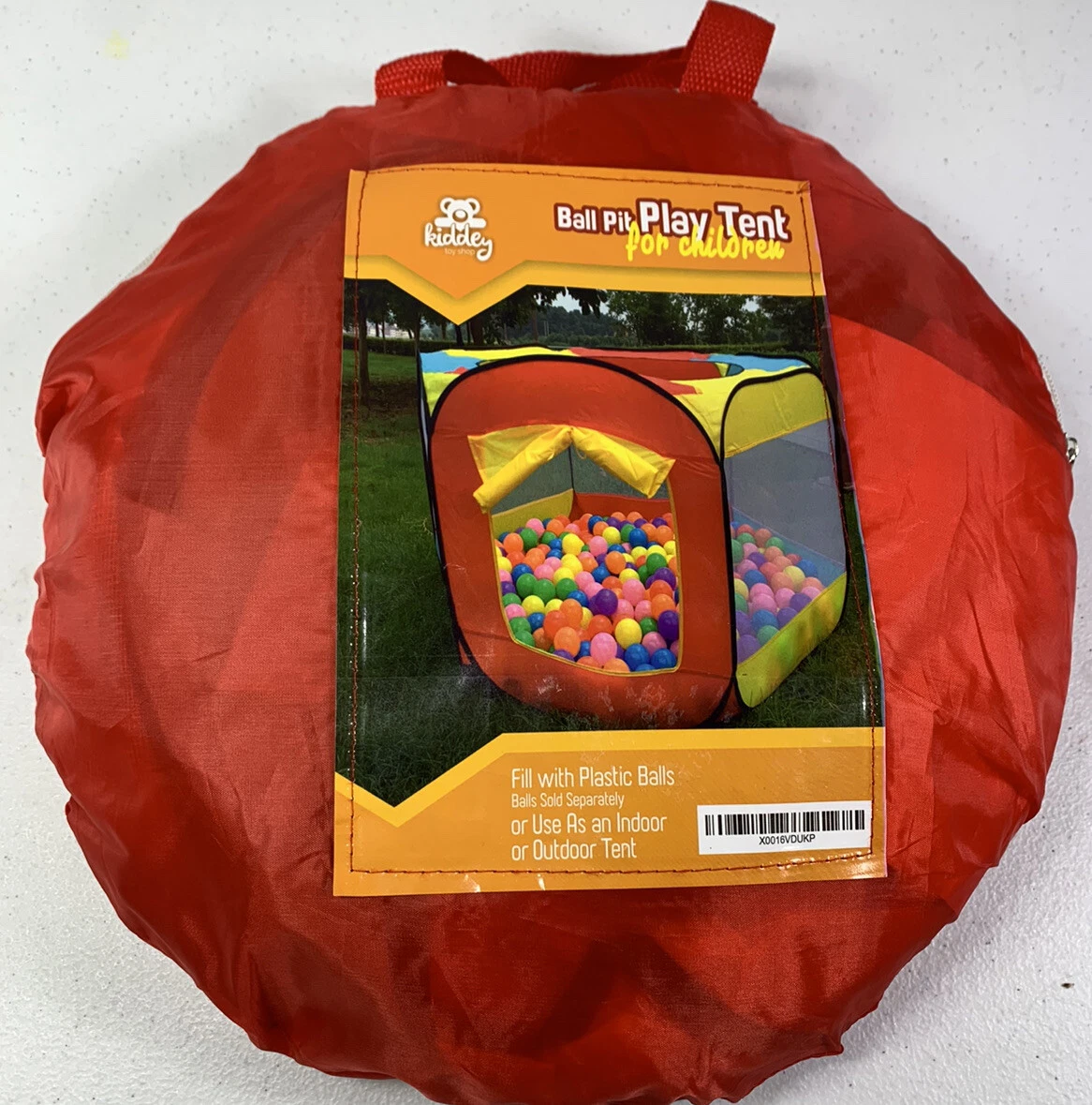 Kiddey Ball Pit Play Tent for Kids 6 Sided Ball Pit for Kids