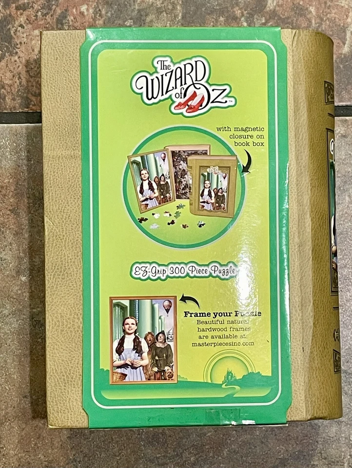 Rompecabezas Dorothy El Mago de Oz 1000 piezas con caja de libros por WB EZ Grip NUEVO Foto 2 de 4