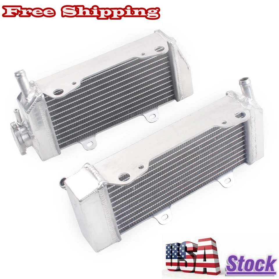 Aluminum Radiator For 2005-2008 2007 2006 Honda CRF450X CRF 450X A Pair - Image 2 of 4