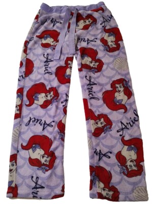 Disney The Little Mermaid Ariel Fleece Sleep Lounge Pants Women's