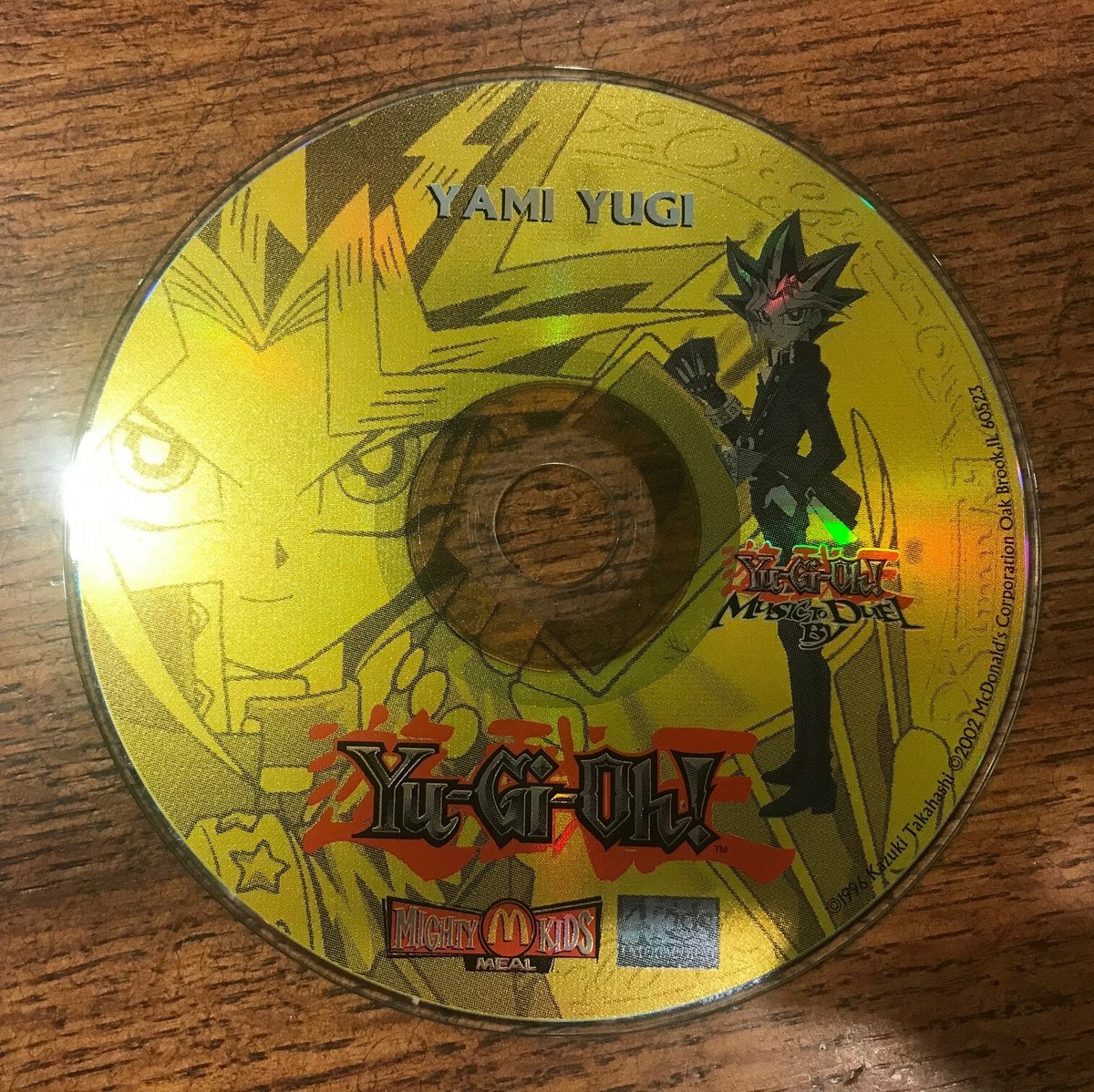 Yu-Gi-Oh! Music To Duel By CD McDonald's Mighty Kids Meal Yami