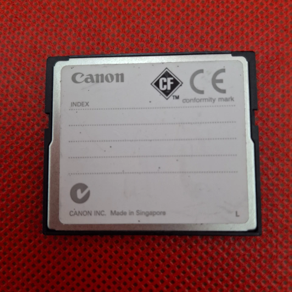 16MB CANON FC-16M COMPACTFLASH CF MEMORY CARD LOW CAPACITY VINTAGE CAMERAS refB - Image 2 of 3