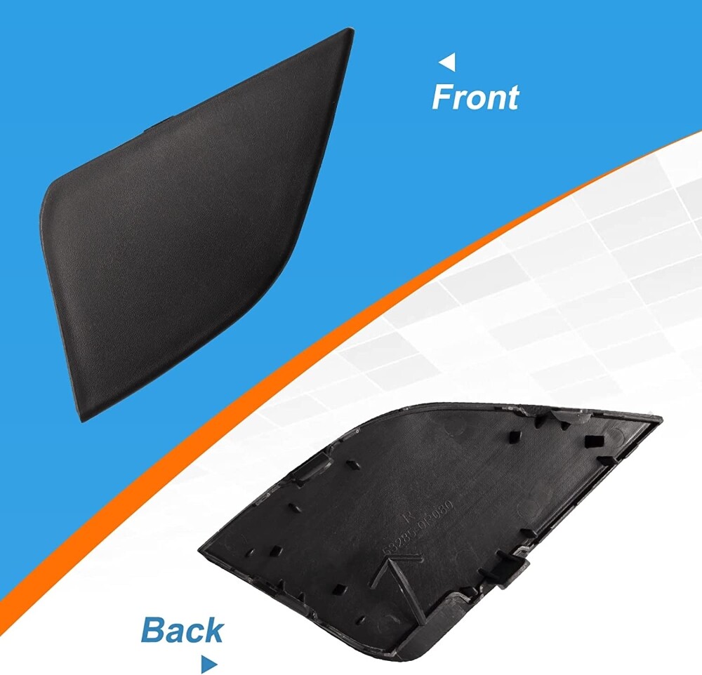For 2016-18 Toyota RAV4 Front Right Driver Side Textured Tow Eye