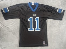 Detroit Lions Jersey NFL Black Players Inc #11 Roy Williams Size M L