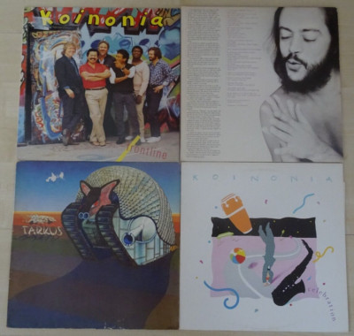 4 LP´s, Koinonia , Emerson Lake & Palmer ELP, Chuck Mangione