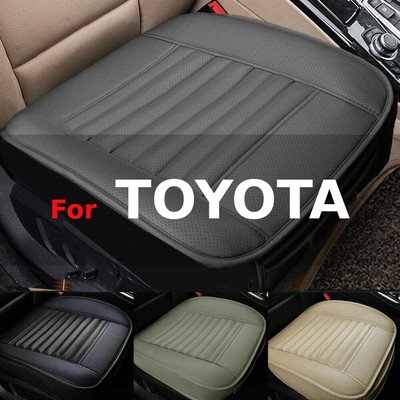 For Toyota Auto Car Front Seat Cover PU Leather Half Full Surround Protector Pad