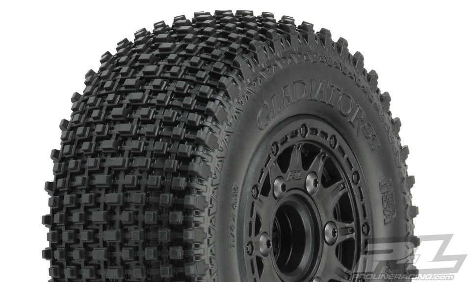 Pro-Line 1169-10 Gladiator SC 2.2"/3.0" Tires Mounted : Slash 2wd & 4x4 Frt/ Rr - Image 3 of 4
