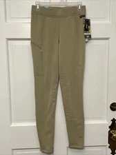 Kerrits Power Stretch Knee Patch Pocket Equestrian Horse Riding Tight Breeches M