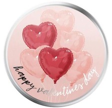 1 oz Silver Round Happy Valentine